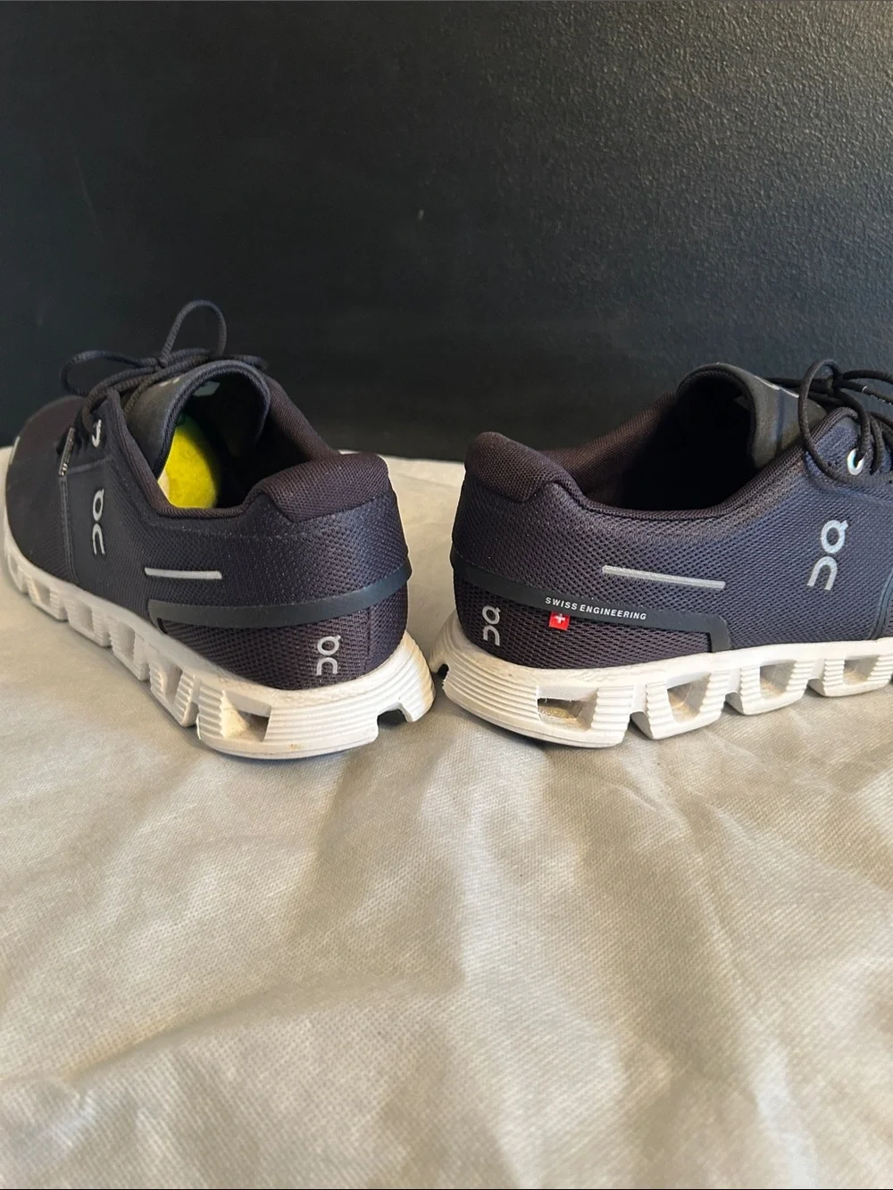 On Running Men’s Athletic Shoes in Dark Brown and Black